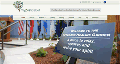 Desktop Screenshot of myplantlabel.com